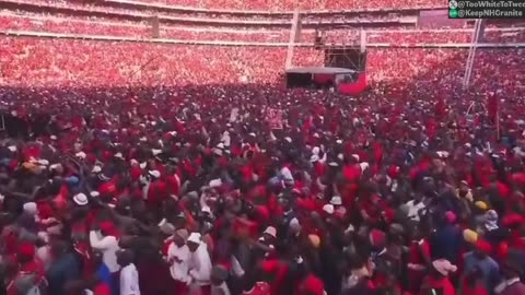 100,000 Communist Muslum Niggers Demand Genocide of All White Christians