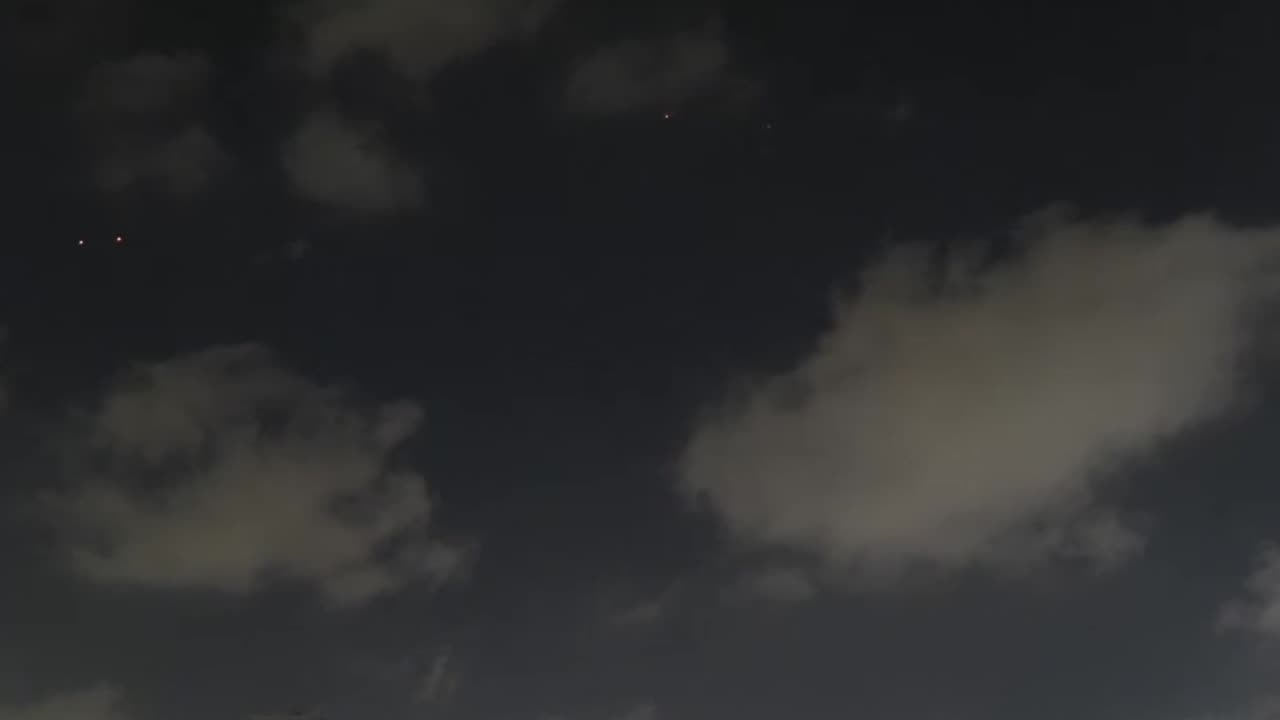 WATCH: Missiles intercepted over Tel Aviv, Israel.
