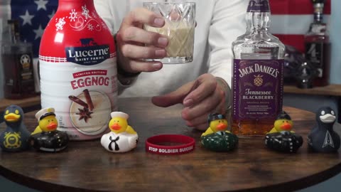 Hershel Borens - Jack Daniels Blackberry Whiskey & Lucerne Eggnog