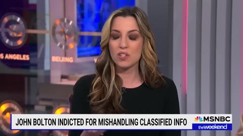 Obviously doing the White Houses bidding- Experts slam DOJs indictment of John Bolton.