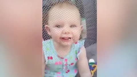 FUNNY BABY VIDEOS try not to laugh baby funny compilation 2021
