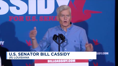 Sen. Bill Cassidy Announces Re-Election Bid