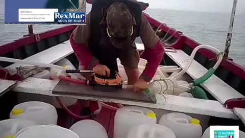 Viaje Completo de extracción de Agua de Mar RexMar Perú 🇵🇪 del 30-4-25 . Realizado a 3,45 km
