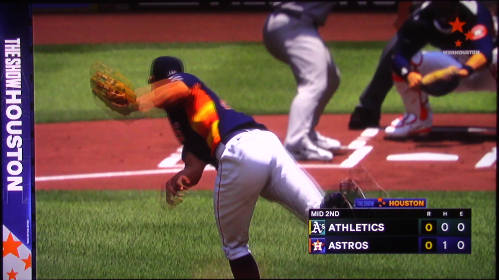 MLB The Show: Houston Astros vs Oakland Athletics (S16 G39)