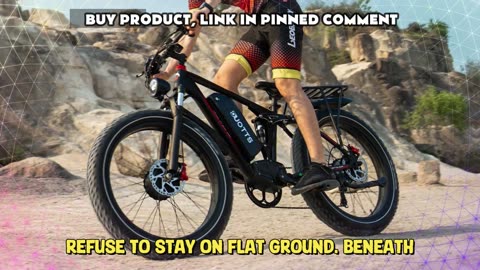 DUOTTS S26 Electric Bike 750W motor 48V 20AH Battery 26x4.0 Inch Electric Bike