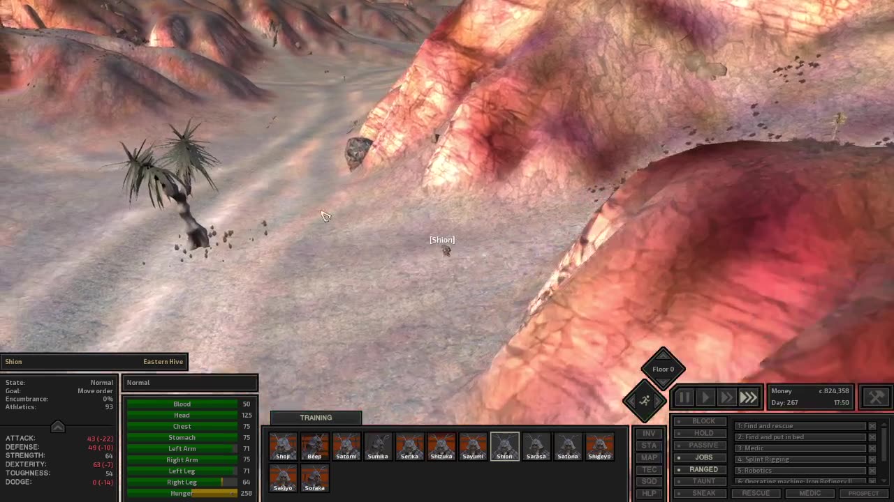 Shoji tempers on his journey. (SJ-39)