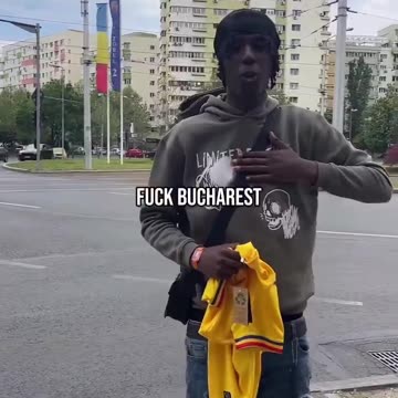 African migrants now in ROMANIA and says FCK Bucharest