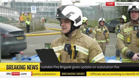 OFFICIAL UPDATE STATEMENT FROM THE LONDON FIRE BRIGADE ON HEATHROW FIRE!!