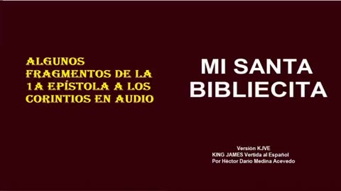 MI SANTA BIBLIECITA 46 1 Corintios