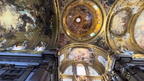 The hidden secrets of the pagan ( jesuit / society of Jesus ) Church of the Gesu in Rome.