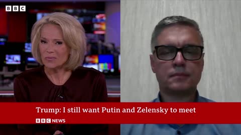 Trump says he will try to get back territory for Ukraine in talks with Putin | BBC News