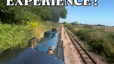 Miniature Ridable Train Ride Steam Powered
