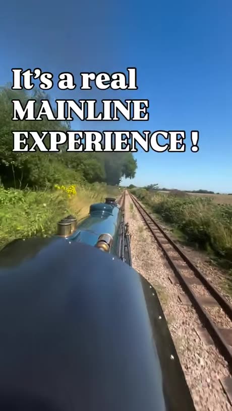 Miniature Ridable Train Ride Steam Powered