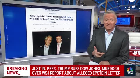 Trump wants to unseal grand jury materials and sues the WSJ over the Epstein piece.