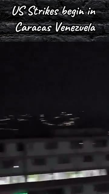 US begins strikes in Venezuela