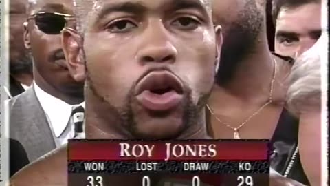 Roy Jones Jr vs Byrant Brannon - Oct 04 1996 - Madison Square Garden Theater, NY