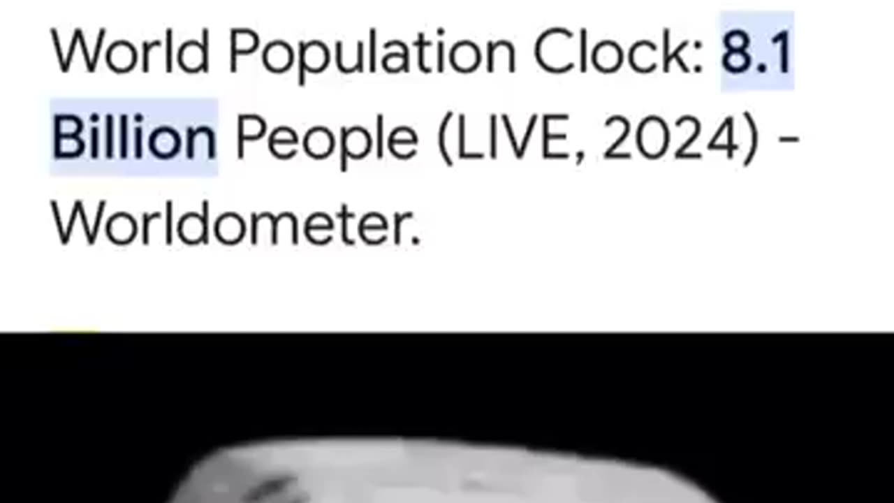 World's population vs Google downloads.