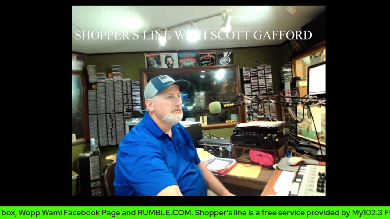 SHOPPER'S LINE WITH SCOTT GAFFORD