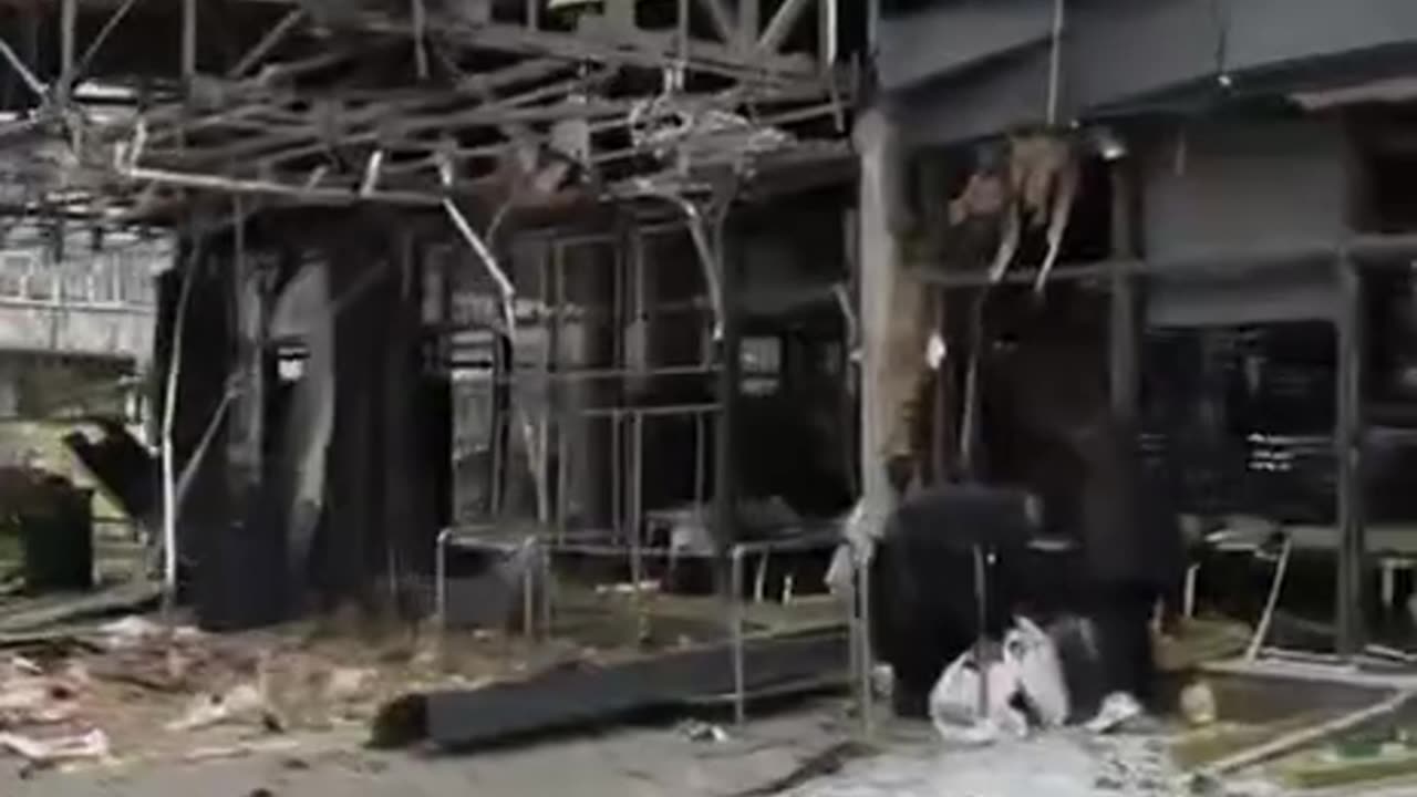 ‼️ In Zaporizhzhia, a hostile attack occurred near a local supermarket,