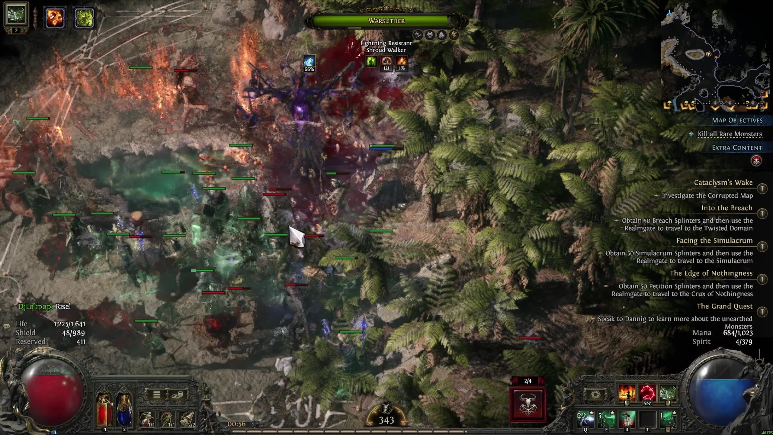 POE2│Atlas Map│When You Try a Waystone Modifier ( 169 Crit Chance ) Just For Fun...