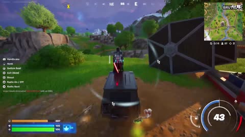 When darth vader hitches a ride