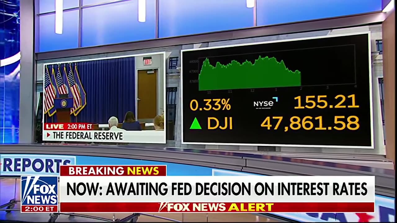 The Federal Reserve just cut interest rates by 0.25%.