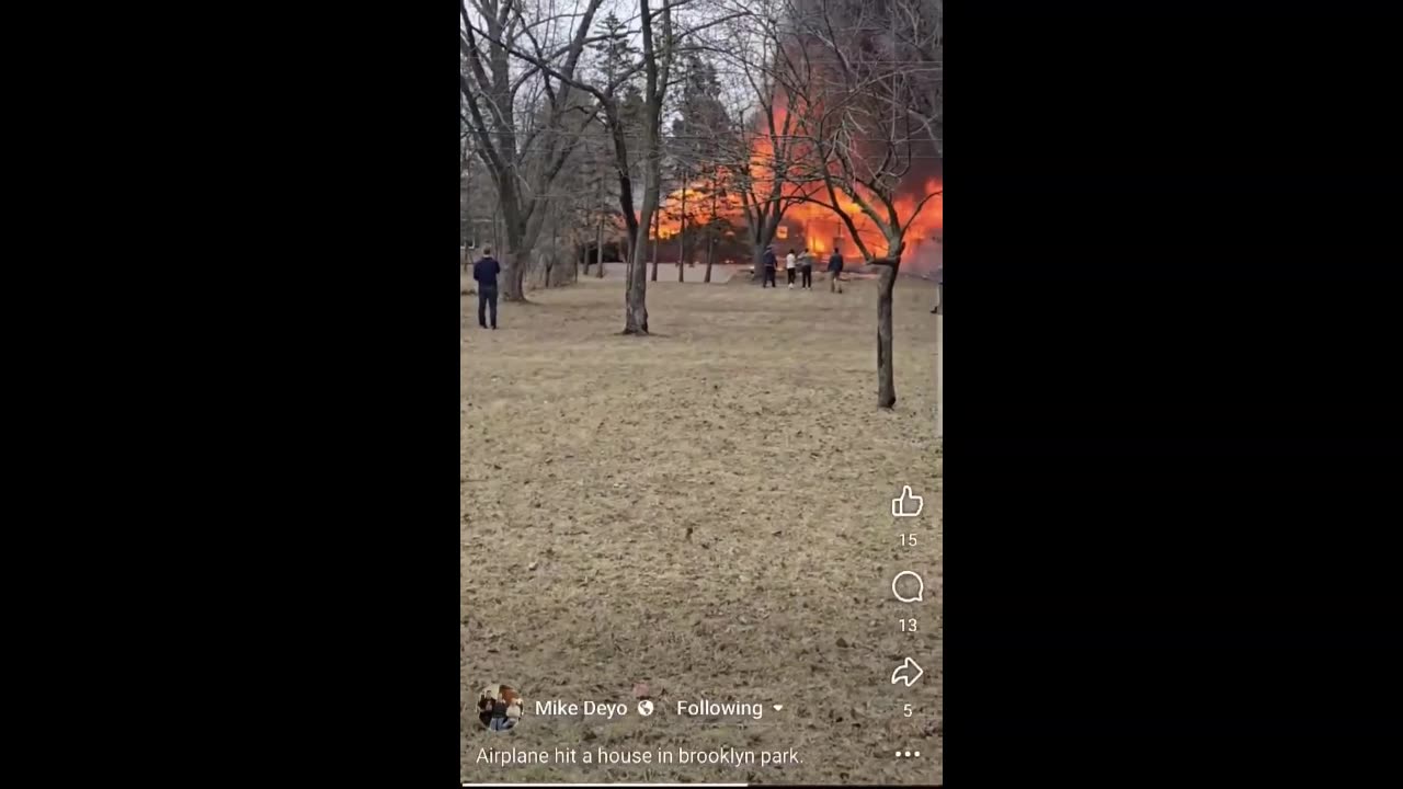 New Video Captures Moment Small Plane Crashes into Brooklyn Park Home
