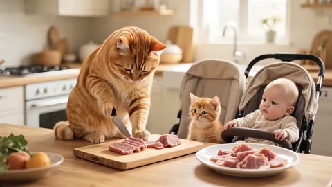 Mom_Cat_Rescues_Abandoned_Baby_Nurses_Waits_for_Mom_Heartw