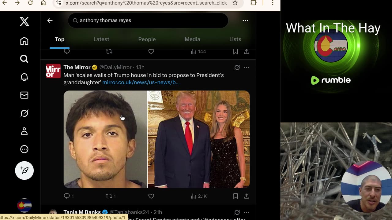 Deranged DREAMER climbs Wall at Mar-A-Lago Arrested