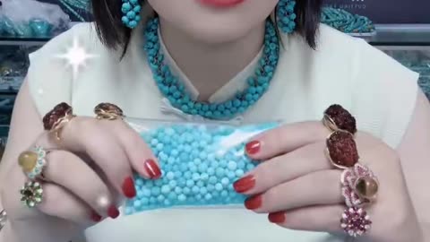 2025-0515-01 Natural Mineral Electrolytic Turquoise Jewelry