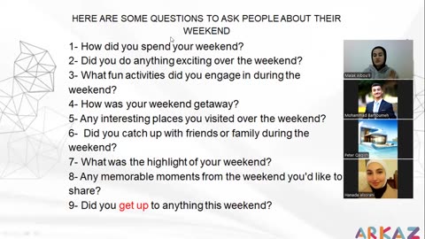 Sharing your weekend plans (6)