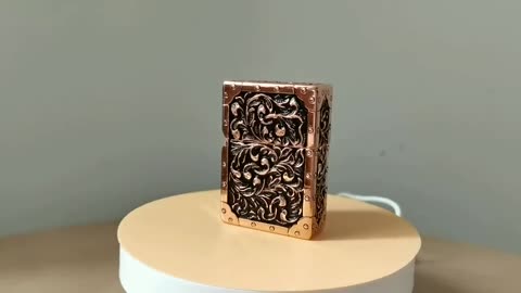 2025 New Zorro Brand Pure Copper Five-sided Arabesque Carving Pattern