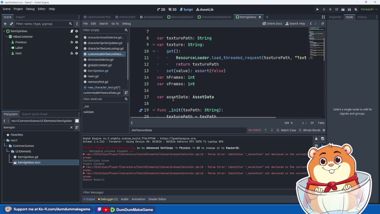 Dev Stream: Fixing VRAM Issues By Implementing My Own Caching!