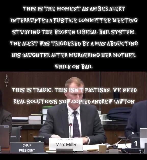 Amber Alert Exposes Canada’s Broken Bail System
