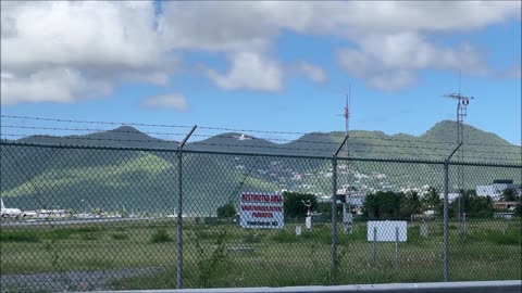St. Maarten Maho Beach Planes 2024
