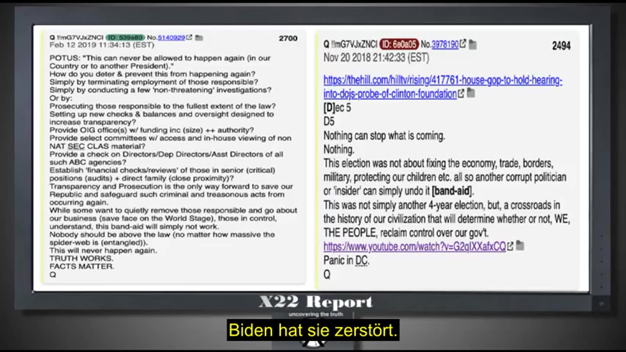 X22 Report vom 30.05.2025