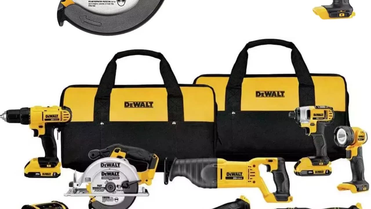 DEWALT 20V MAX Power Tool Combo Kit