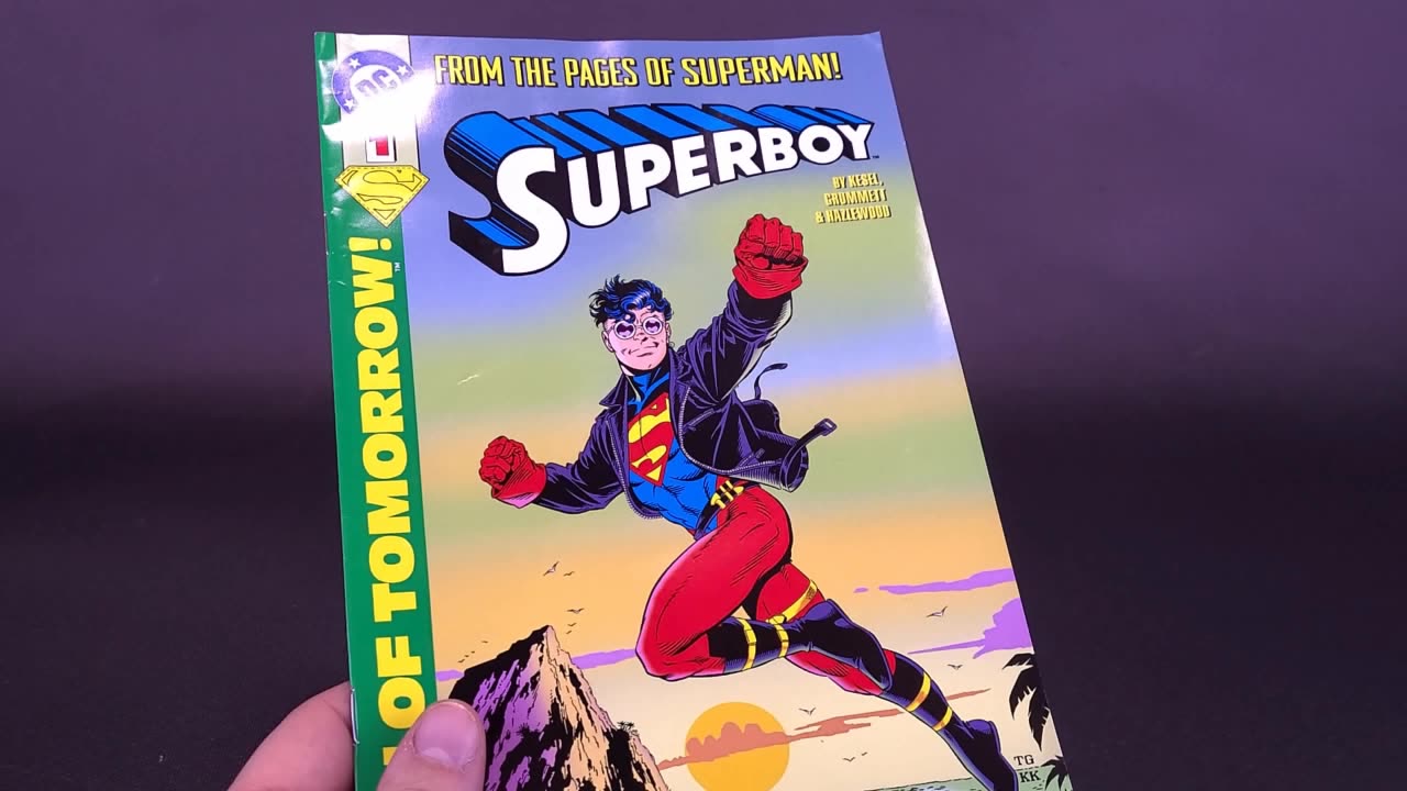 McFarlane Toys DC Direct Page Punchers The Return of Superman Superboy Review