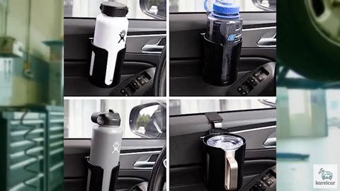 LITTLEMOLE Large Car Door Cup Holder, Vehicle Armrest Cup Holder, Drink Holder f