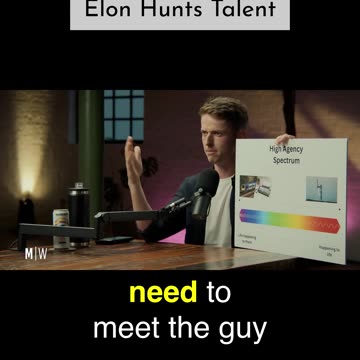 How Elon Hunts Talent #elonmusk #modernwisdom #trendingpods