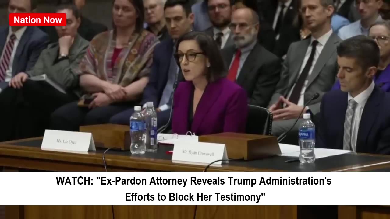Ex-Pardon Attorney Reveals Efforts to Block Her Testimony