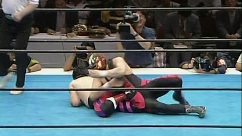 Super-J Cup 1st Stage: El Samurai vs Masayoshi Motegi (1994)