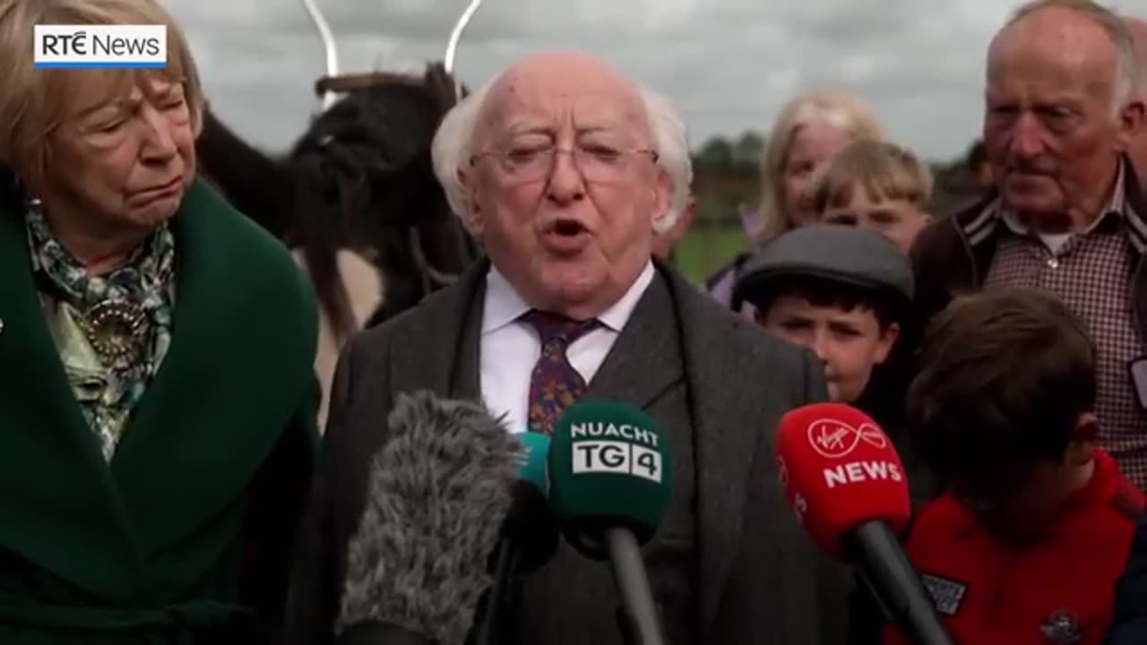 President Higgins of Ireland suggests Jacob should be excluded from the UN