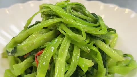 Hollow cabbage is also called a dish why someone always fried it out