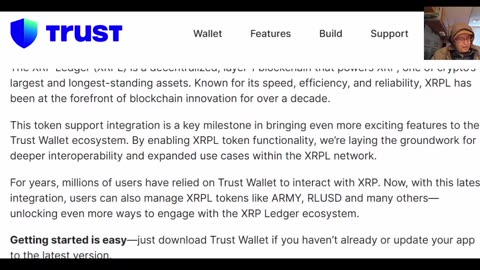 Trust Wallet and XRPL - Connections with Gasara and Nasara - Maybe -3-22-25