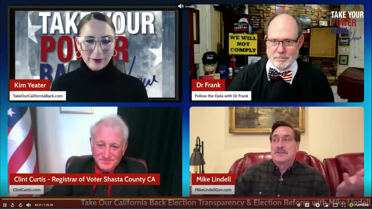 🚨BIG NEWS🚨 "TAKE OUR CALIFORNIA BACK" ELECTION TRANSPARENCY & REAL ELECTION REFORM -NATIONAL IMPACT