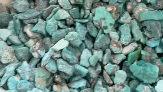20250717-2 Natural Original Turquoise Rough: Blues Blind Box Seeds Buried by Earth