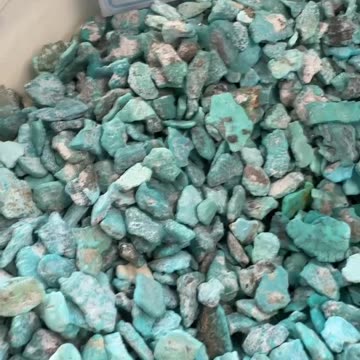 20250717-2 Natural Original Turquoise Rough: Blues Blind Box Seeds Buried by Earth