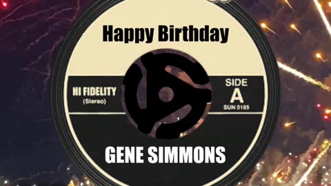HAPPY BIRTHDAY to GENE SIMMONS!