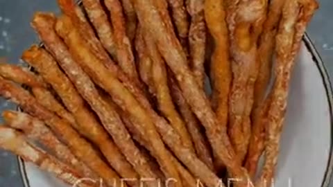 Crispy high-protein snack